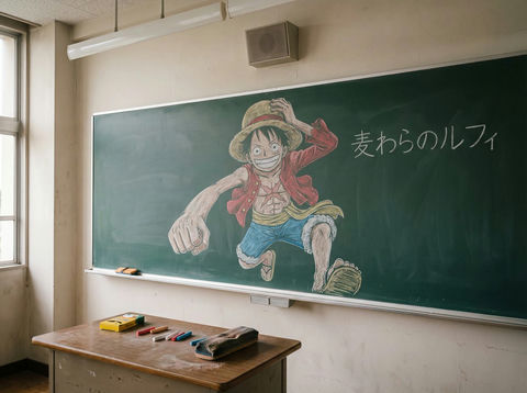 路飞教室艺术