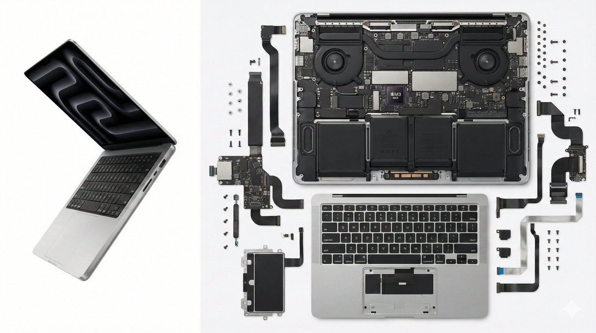 MacBook Pro 笔记本电脑拆解 2