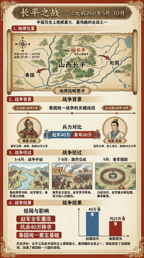 长平之战信息图 3