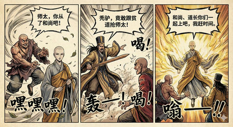 香港武侠3格漫画 3