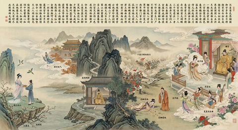 长文本古诗画画 3