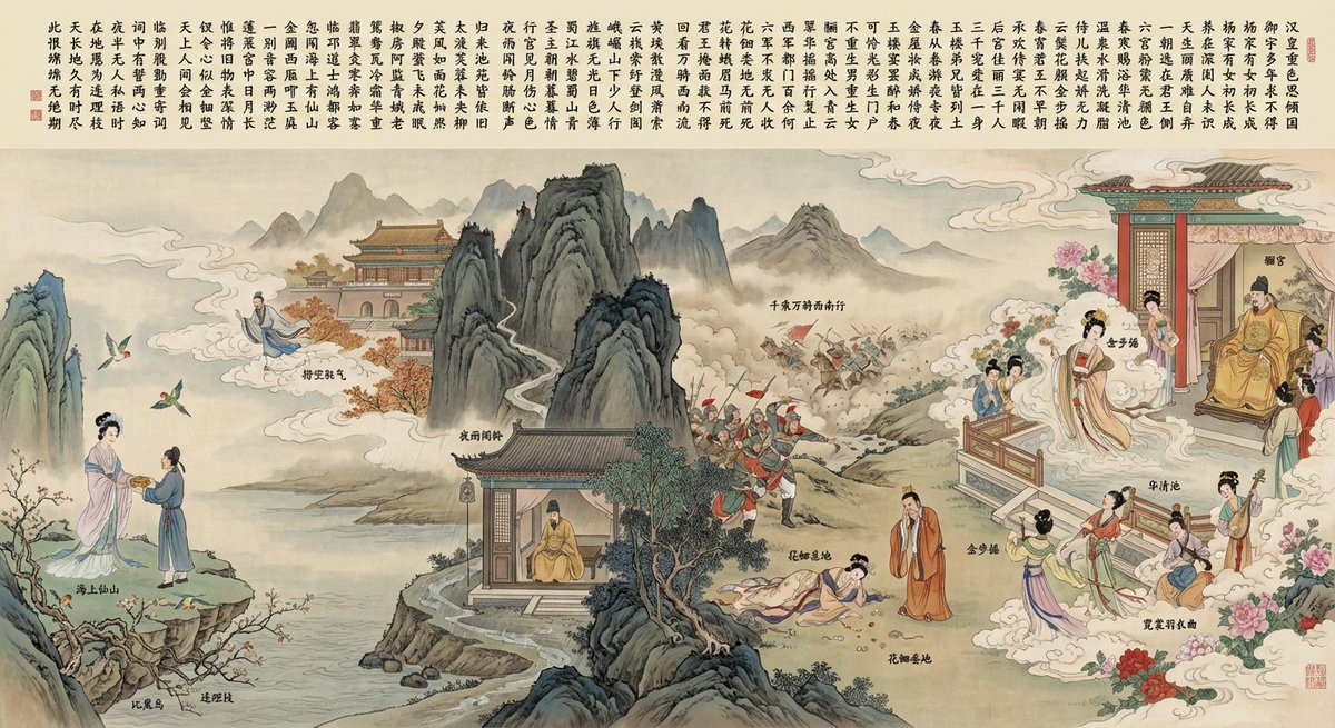 长文本古诗画画 2